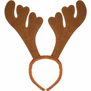 5x rendier diadeem bruin