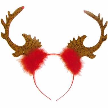 Kerst diadeems rendier gewei tiara/diadeem