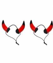 2x duivel hoorns large