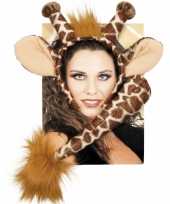 Dieren verkleedset giraffe